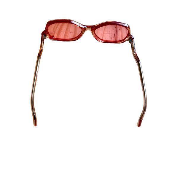 Vintage 80s Pink Glasses Kenmark Kitty Frames - Picture 8 of 11